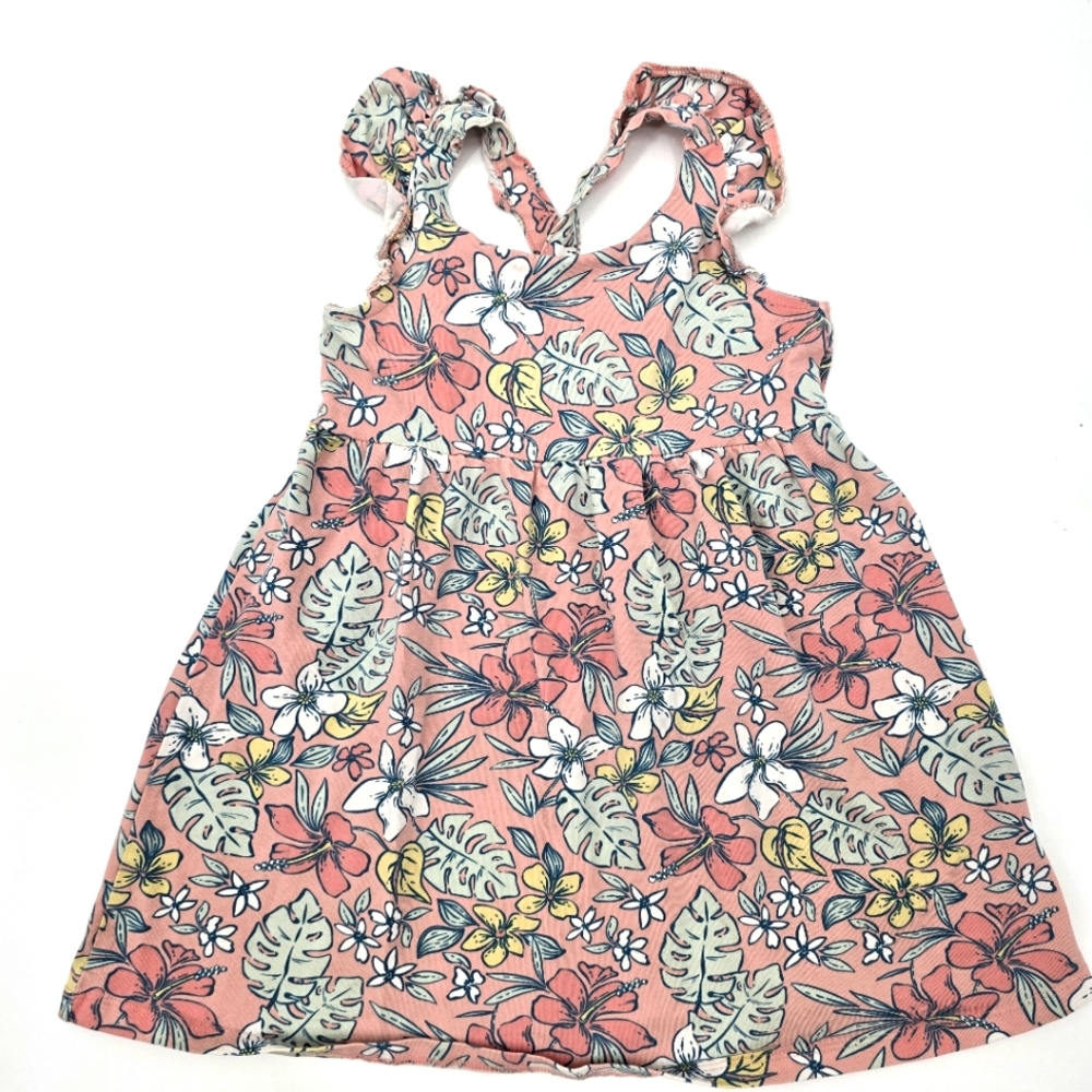 Isaac Mizrahi Pink Floral Girl Dress Size 4T